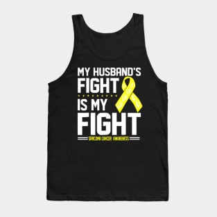 My Husband Sarcoma Cancer Awareness Tank Top